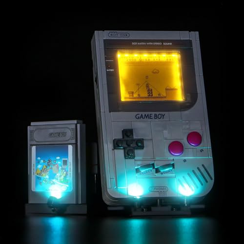LocoLee Light kit Compatible with Lego 72046 Game Boy  No Model Only Light LED Lighting Accessories Compatible with Lego 72046 - Image 5