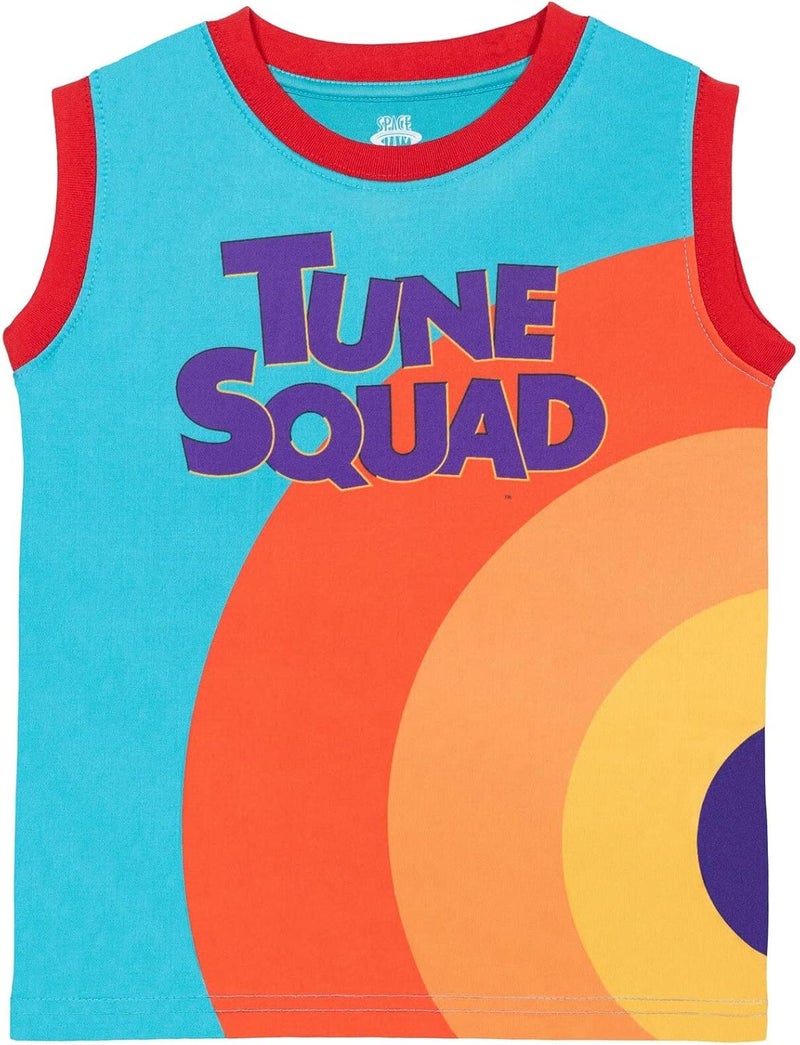 Space Jam Looney Tunes Athletic T-Shirt and Shorts Toddler to Big Kid - Image 4