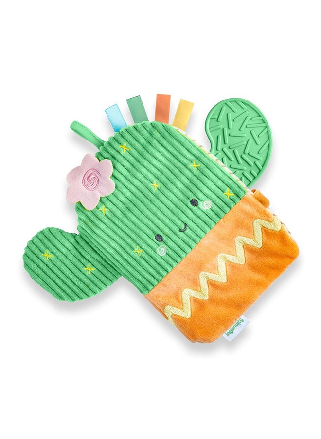 ingenuity Calm Springs Soft Teething Activity Book, 0 - 36 Months - Image 1