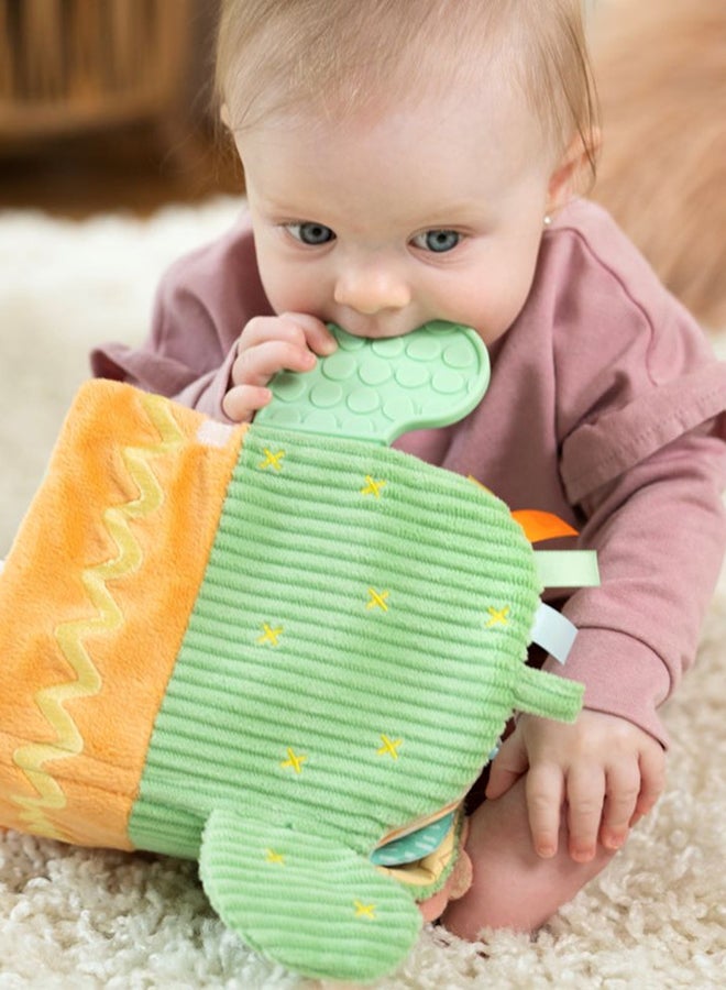 ingenuity Calm Springs Soft Teething Activity Book, 0 - 36 Months - Image 3