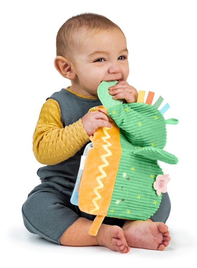 ingenuity Calm Springs Soft Teething Activity Book, 0 - 36 Months - Image 2