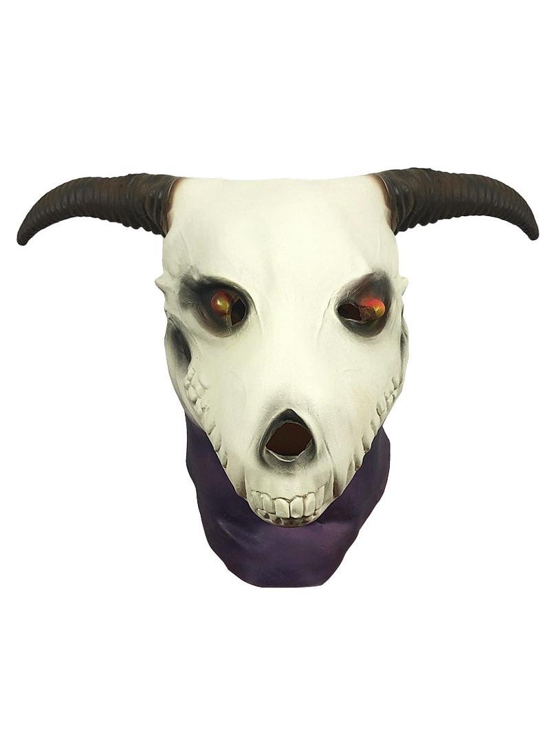 Y&D Scary Sheep Head Cover Mask Children Adult Costume Props For Comic Con Party Masquerade  - Image 1