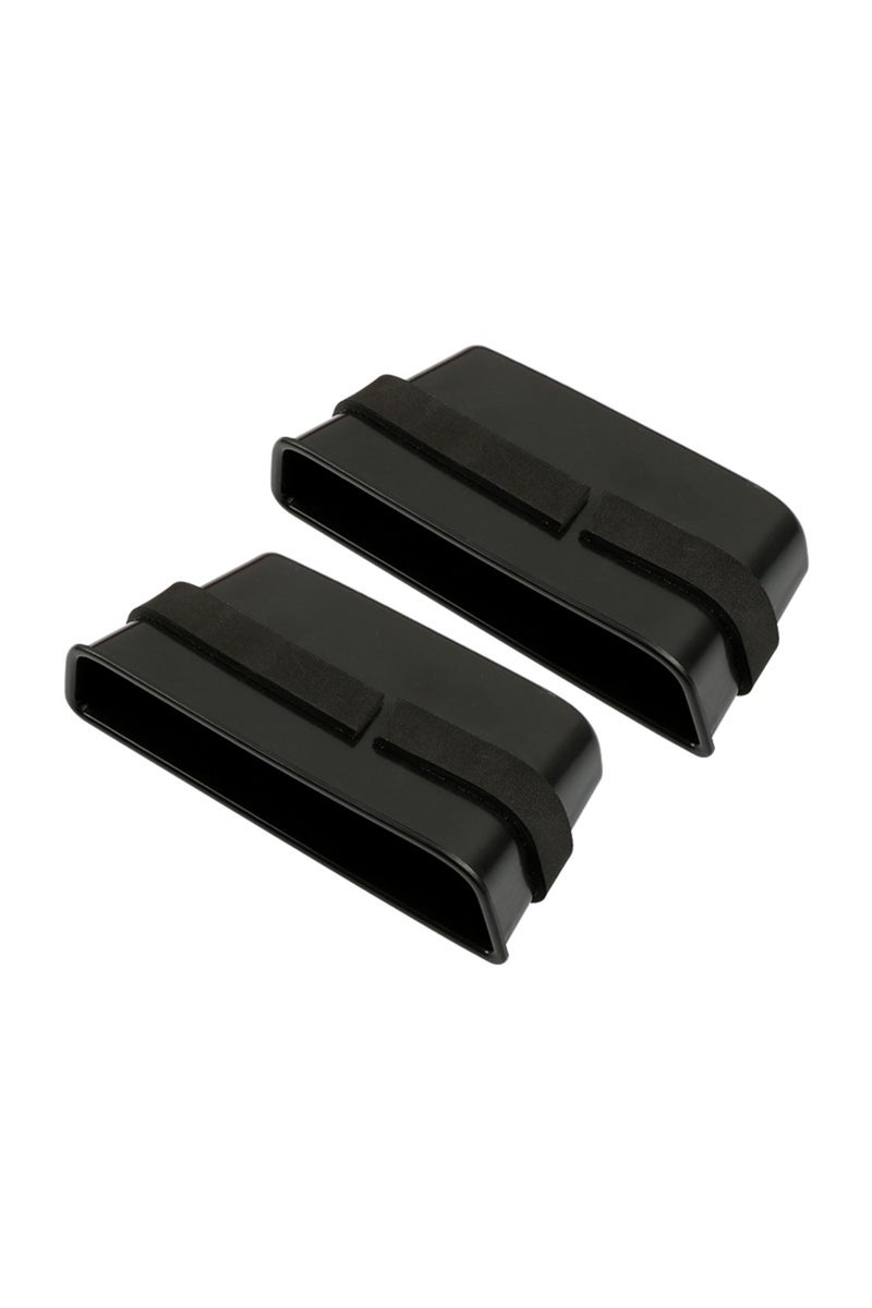 صندوق تخزين أسود اللون لمقبض مسند ذراع باب السيارة، مناسب لسيارة فورد موستانج موديلات 2015-2021، ملحقات داخلية