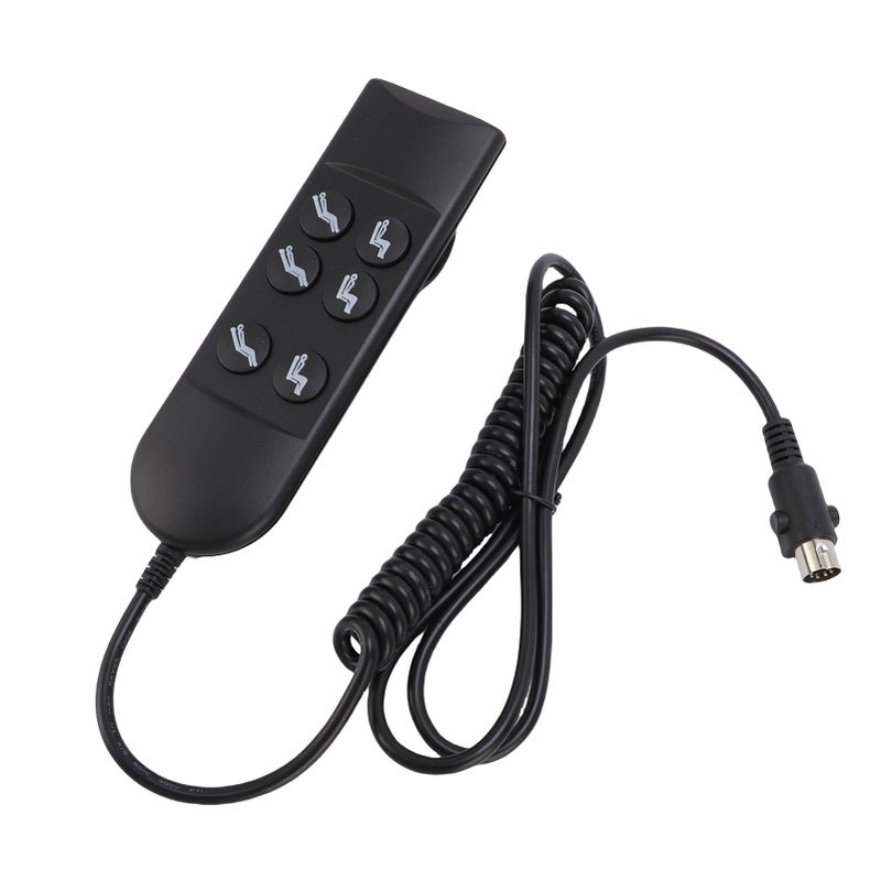 Lift Chair Controller 6 Keys Power Lift Sofa Chair Hand Control with 5 Pin Connector for 2 Motor Electric Recliner - Image 4