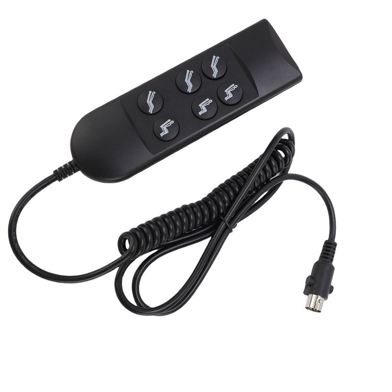 Lift Chair Controller 6 Keys Power Lift Sofa Chair Hand Control with 5 Pin Connector for 2 Motor Electric Recliner - Image 5