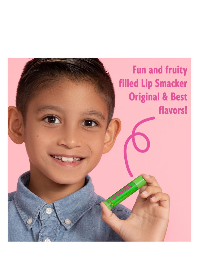 Lip Smacker Lip Smacker Original & Best Party Pack - 10 Moisturizing Lip Balms, Classic Flavors, Hydrating & Protecting - Cruelty-Free- Oatmeal Cookie  - Image 4