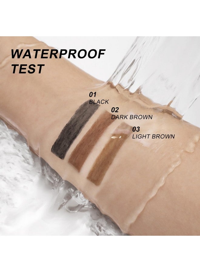 يونج فيجن قلم حواجب 3 في 1 من يونغ فيجن، قلم حواجب، فرشاة وشفرة ثلاثية، ظلال حواجب دقيقة ومحددة، سهلة الاستخدام، تدوم طويلاً ومقاومة للماء - Image 3