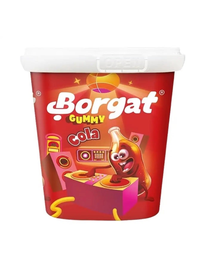 Borgat Cola Bottle Shaped And Flavor Mini Gummy Candy- 160gms