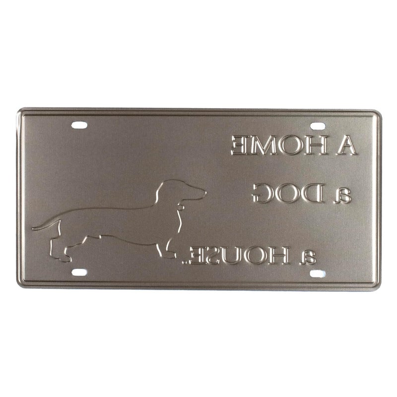 EAZYWAGON "A Home without a DOG is just a House" Vintage Retro Metal Signs - License Wall Plate, Car Tag - Ideal for Cafe, Restaurant, Shop, Home, Hotel, Club, Office, Living Area - Design Plaque - Image 3