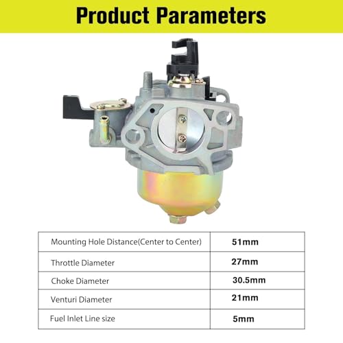 Butom GX390 Carburetor for Honda GX340 13 HP 13HP 11HP GX 390 Engine Replace 16100-ZF6-V01 with Fuel Filter Gasket - Image 3