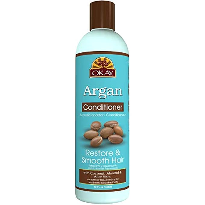OKAY ARGAN CONDITIONER RESTORE & SMOOTH HAIR - Image 1