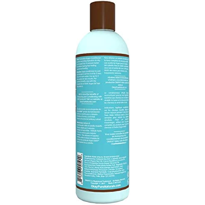 OKAY ARGAN CONDITIONER RESTORE & SMOOTH HAIR - Image 2