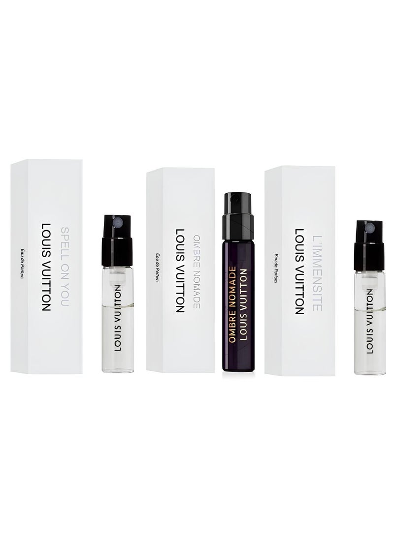 لويس فيتون  عينات لويس فيتون 3 قطع 2ملليلتر