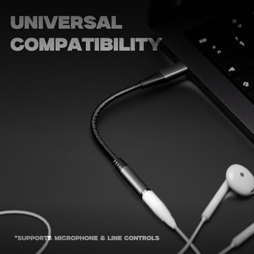 AILKIN Type C to 3.5mm Audio Jack Connector/Adapter [6 Months Warranty*] Compatible for iPhone 17/16/15 Series/Samsung/OnePlus/Google Pixel/Nothing/Motorola & Other Type C Phones - Image 3