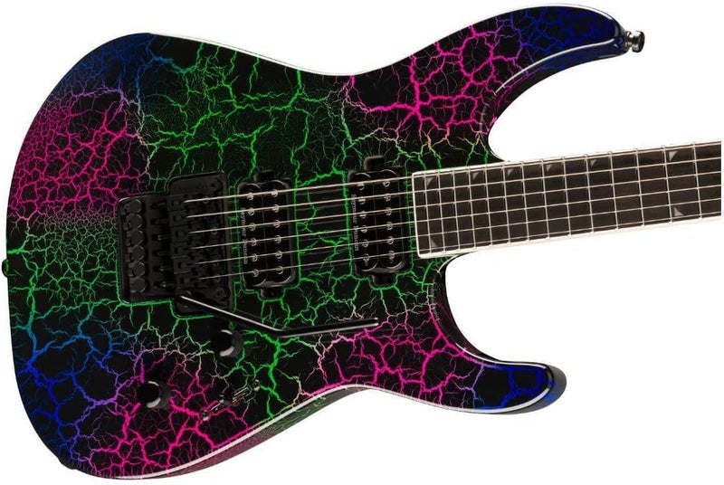 Jackson Pro Plus Series Soloist SL2 Electric Guitar  Bruised Crackle - Image 4