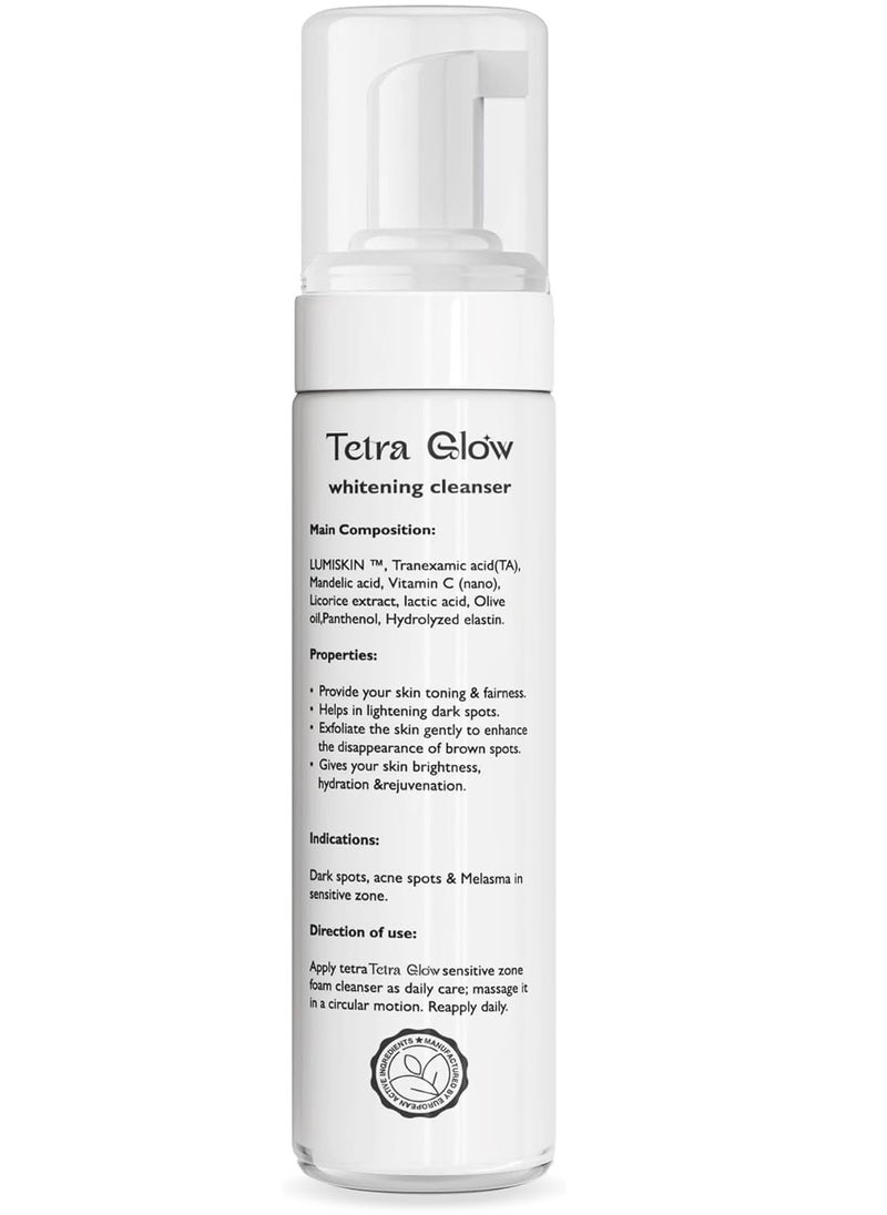 Maqam Tetra Glow Sensitive Zone Foam Cleanser 200 Ml  - Image 2