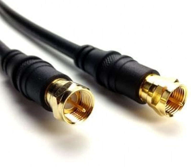 Dish Roll Coaxial Cable for Satellite and Receivers Connection Black (60Yd/54.5Meter-Cable) - Image 3