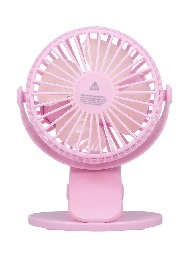 Loquat USB Rechargeable Cooler Fan With Clamp,Portable Mini Fan with clip, Desktop Fan Electric Fan Air Cooler Portable Fan for Home Student Dormitory and Office Fan，3 gears can be adjusted and 360 rotation  - Image 2