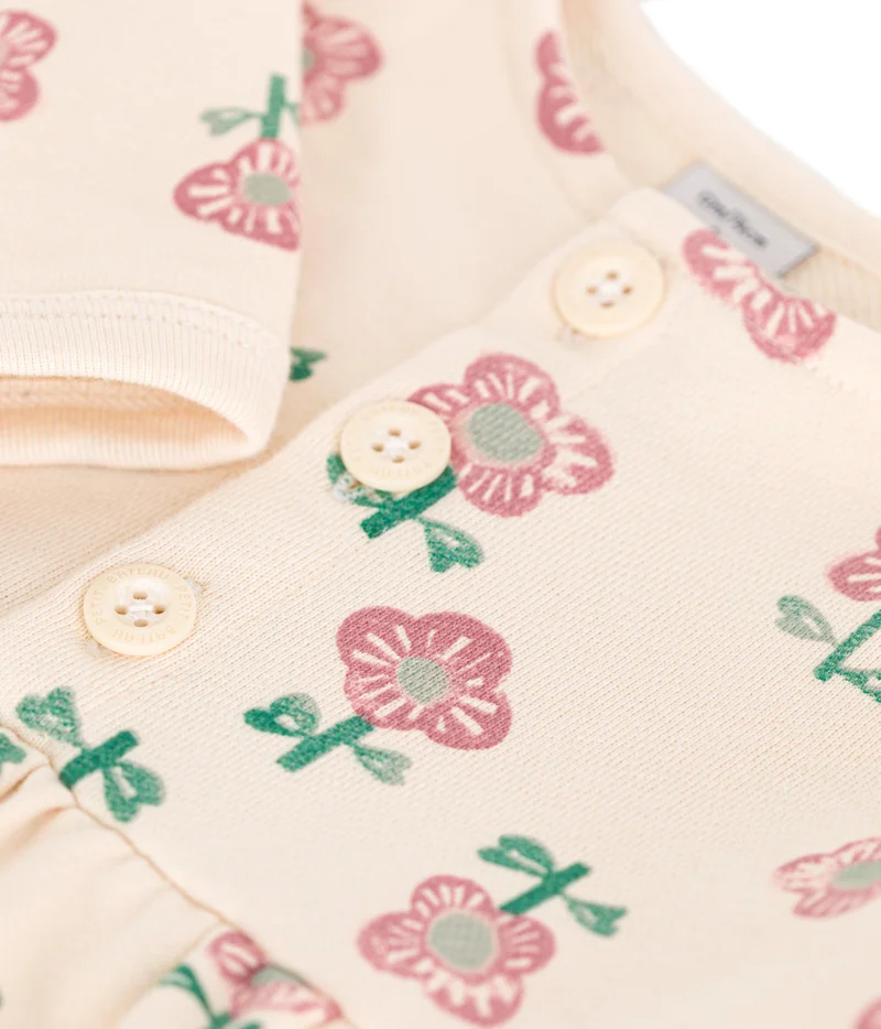 Petit Bateau Floral Print Dress
