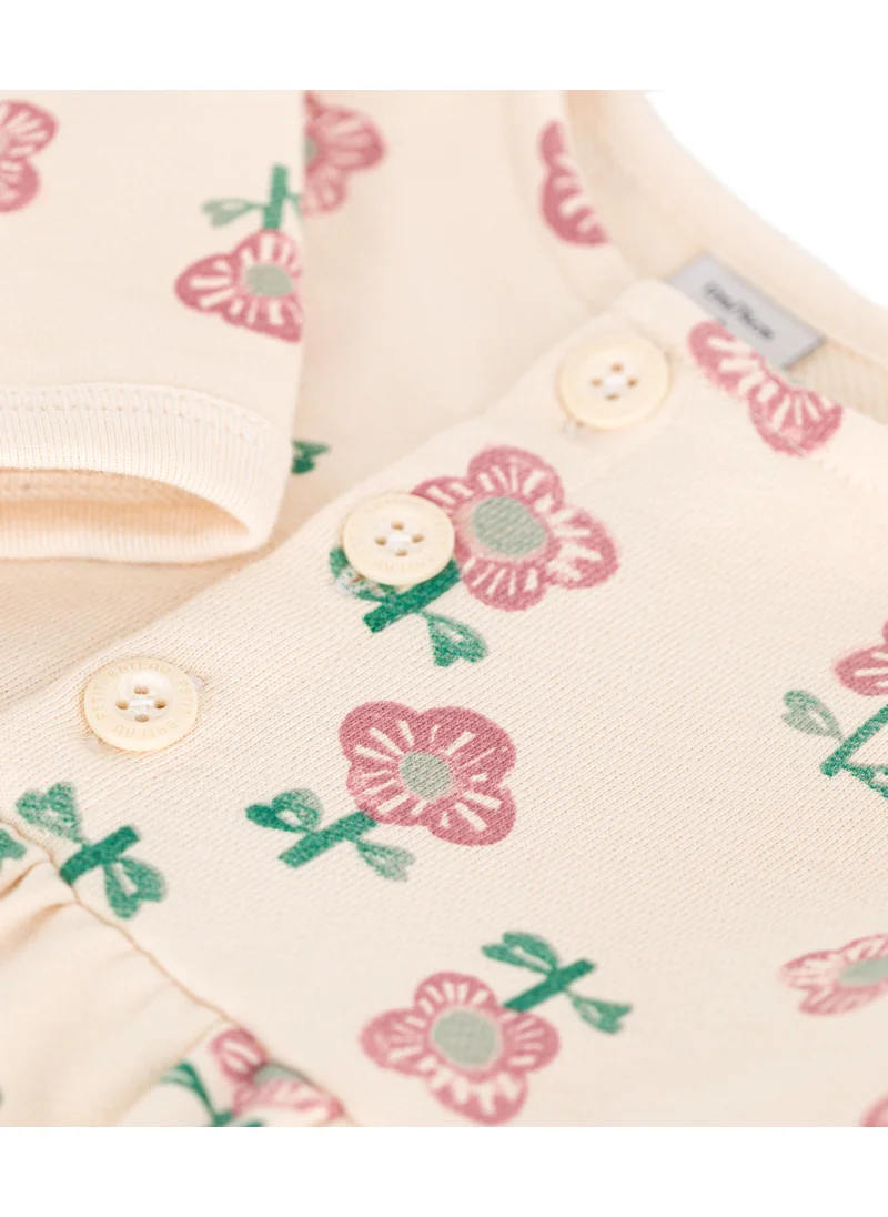 Petit Bateau Babies' long-sleeved dress