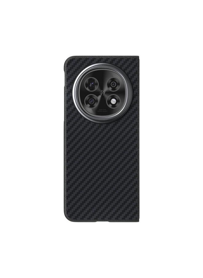 S-TOP Case For OPPO Find N5 ABEEL C Carbon Fiber Series 6D Micro Relief MagSafe Phone Case - Image 2