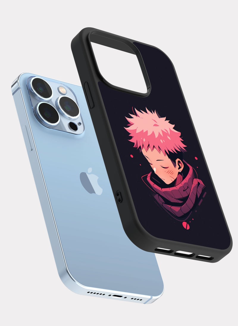 بكسلات كفر ايفون 13 برو جوجوتسو كايسن ايتادوري وردي - Image 2