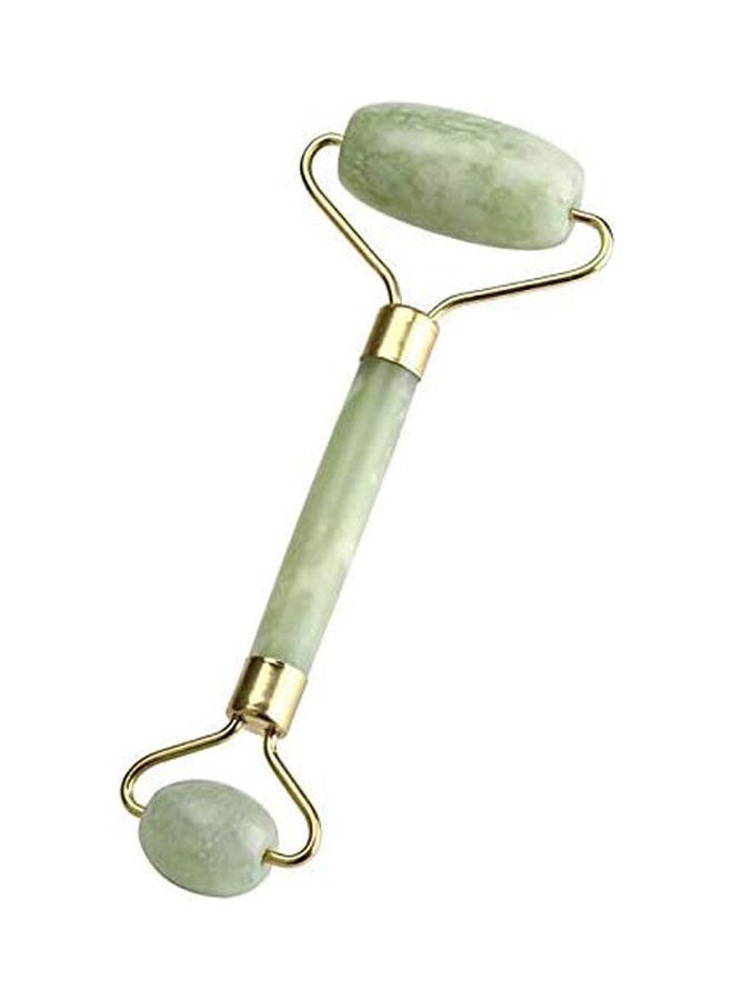 إسكدنيا أداة تدليك الوجه ببكرات مصنوعة من حجر اليشم الطبيعي لتدليك البشرة وإضفاء جمال طبيعي عليها متعدد الألوان - Image 1