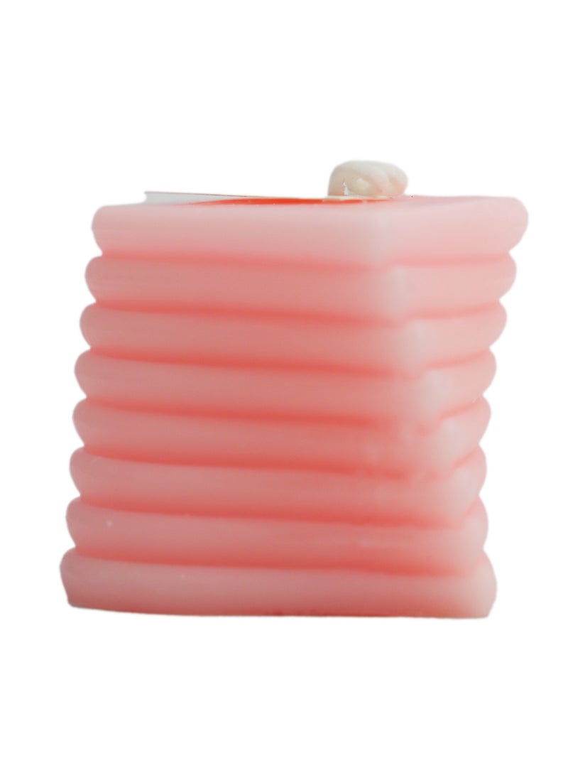 Heart Shaped Scented Candle White Peach, Fruit Candles Scented for Heart Day Gift, Birthday Candles, Yuletide Candles, Candles for small Gift Sets for Women , Heart candles  - Image 1