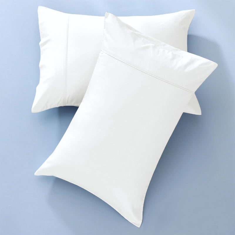 GOKOTTA Soft Pillow Cases King Size Set of 2, Luxury Silky Cooling Pillow Cases for Hot Sleepers, 100% Rayon Made from Bamboo, Envelope Closure and Reversible Pillowcases for Hair and Face(20"*36") - Image 1
