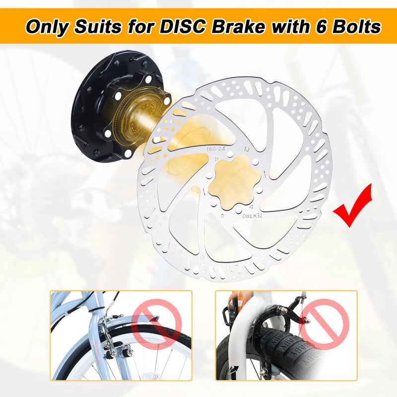 WEEROCK Bike 26 Inch MTB Wheel Set Aluminium Alloy Double Wall Rims for Mountain Bikeï¼Œ Front & Rear Wheelsets with Bearing Hubs for DISC Brake compatibes with 7/8/9/10/11 Speeds Cassette - Image 2