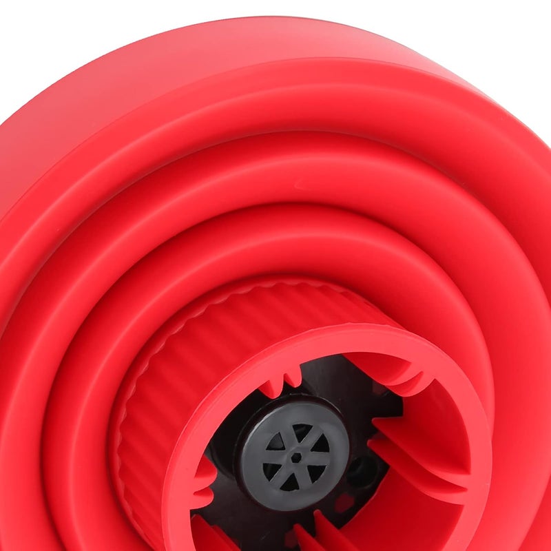 comfrt Universal Collapsible Hair Dryer Diffuser Portable Travel Folding Hair Blow Dryer Diffuser Salon Grade Tool Fit Most of blow Dryers(red) - Image 5