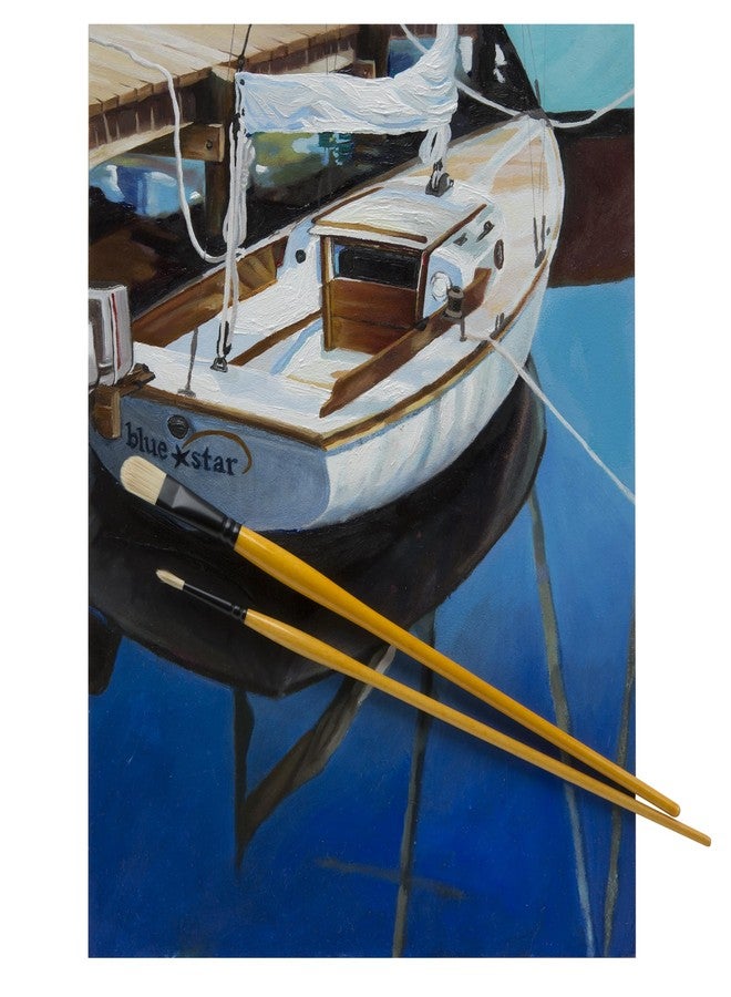 Creative Mark Mimik Hog Professional Synthetic Hog Bristle Paint Brush - Try-Me Set of 4 - Image 4