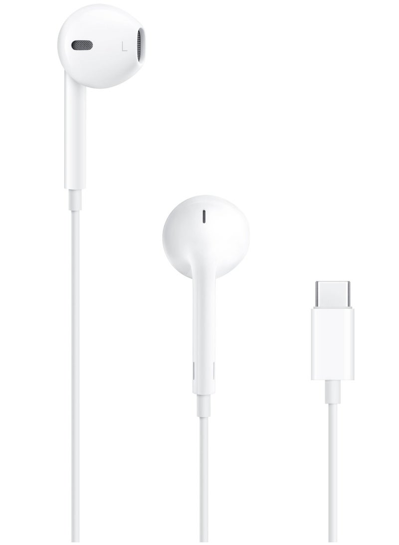 سماعات رأس USB C، سماعات أذن من النوع C هاي فاي ستيريو داخل الأذن سماعات أذن سلكية USB C، سماعات رأس من النوع C مع ميكروفون متوافقة مع - Image 2