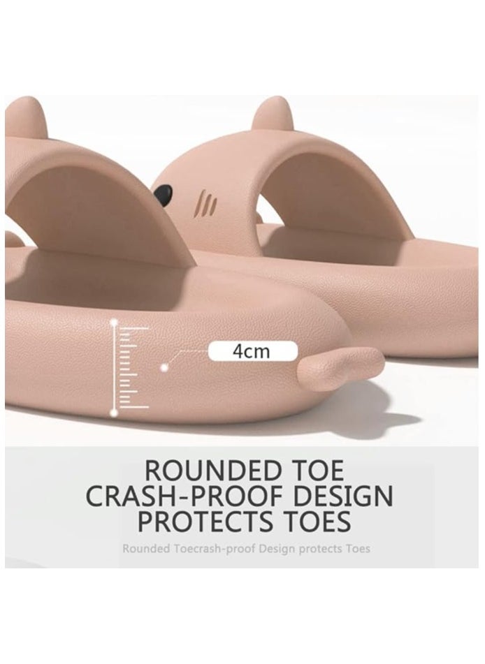 YOMA - Shark Slippers Non-Slip Flat for Adult and kids Sandals Soft and Comfortable Slippers for Outdoors or Indoors - Image 1