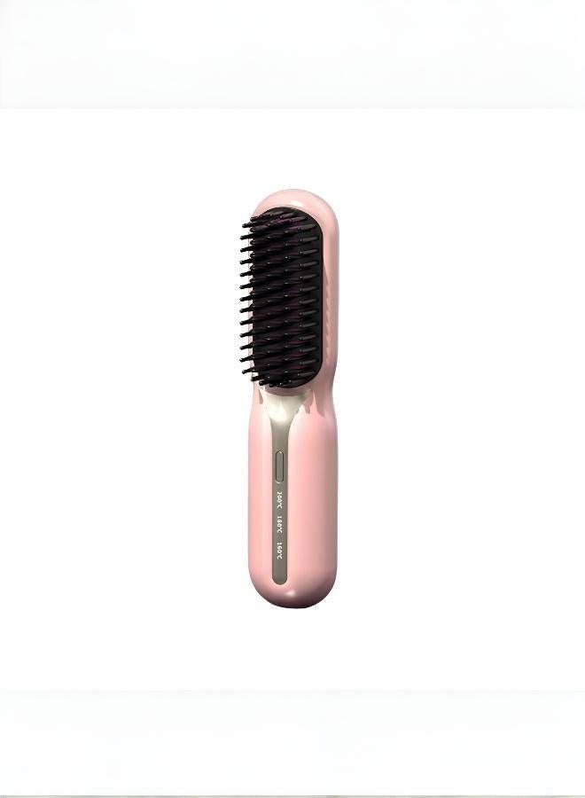 New Cordless Negative Ion Hair Straightening & Curling Comb - Image 1