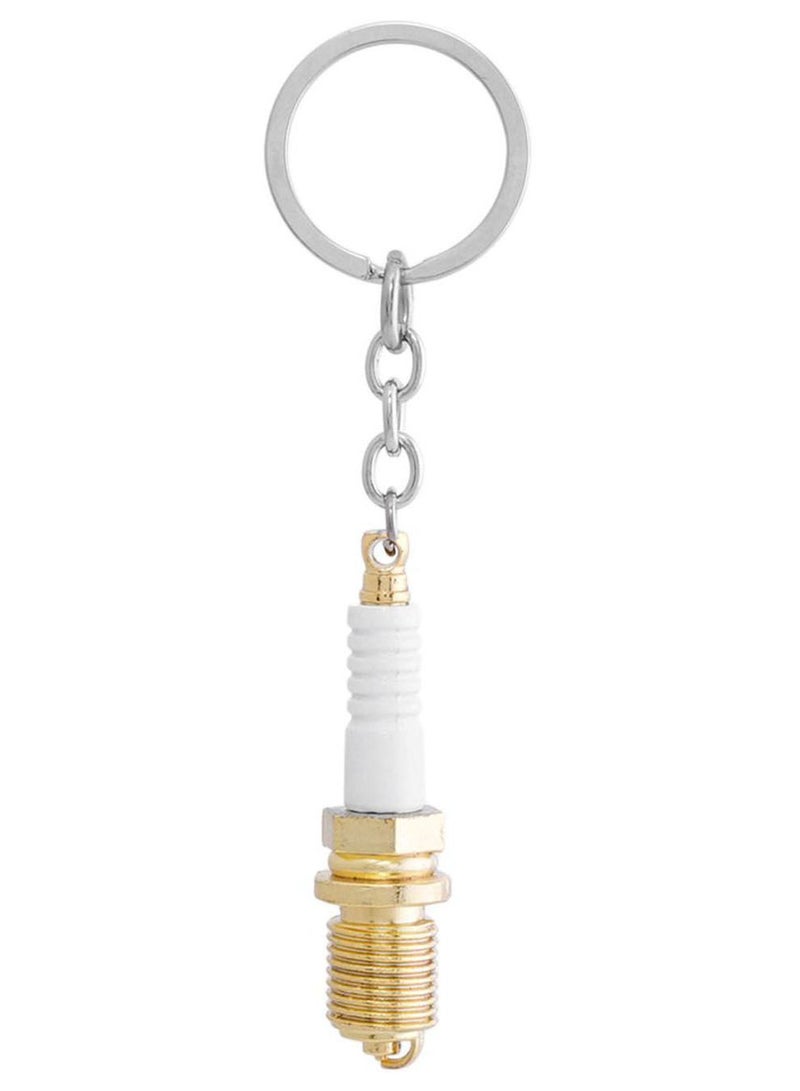 NIBEMINENT Zinc Spark Plug Keychain