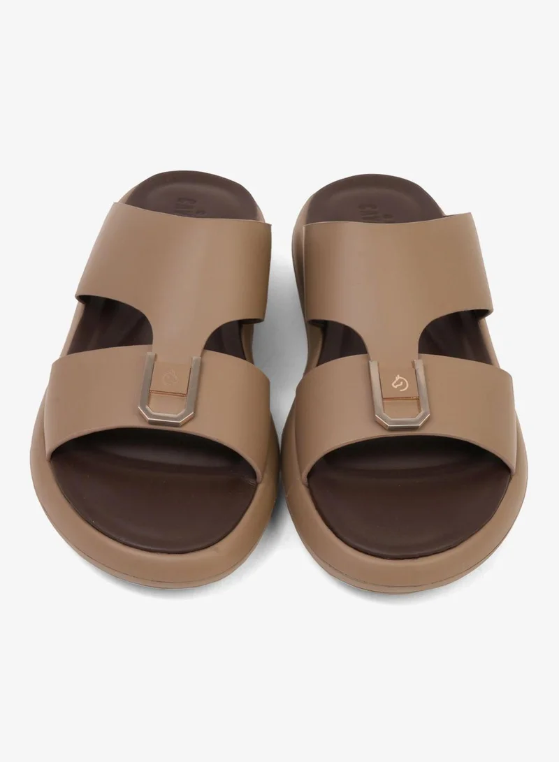 UOMO Cavalier  UOMO CAVALIER MENS PULSE ARABIC SANDALS STONE for Men | Best Price UAE
