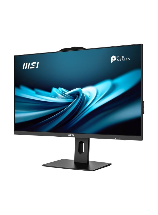 MSI PRO AP272P 14M All-In-On Desktop PC – 27” FHD IPS Display, Intel Core i7-14700 (14th Gen) , 8GB DDR5 RAM, 512GB PCIe NVMe SSD, Intel® Iris® Xe UHD Graphics, WiFi 6E, Built-in Webcam, Keyboard & Mouse, DOS, Black English Black - Image 5