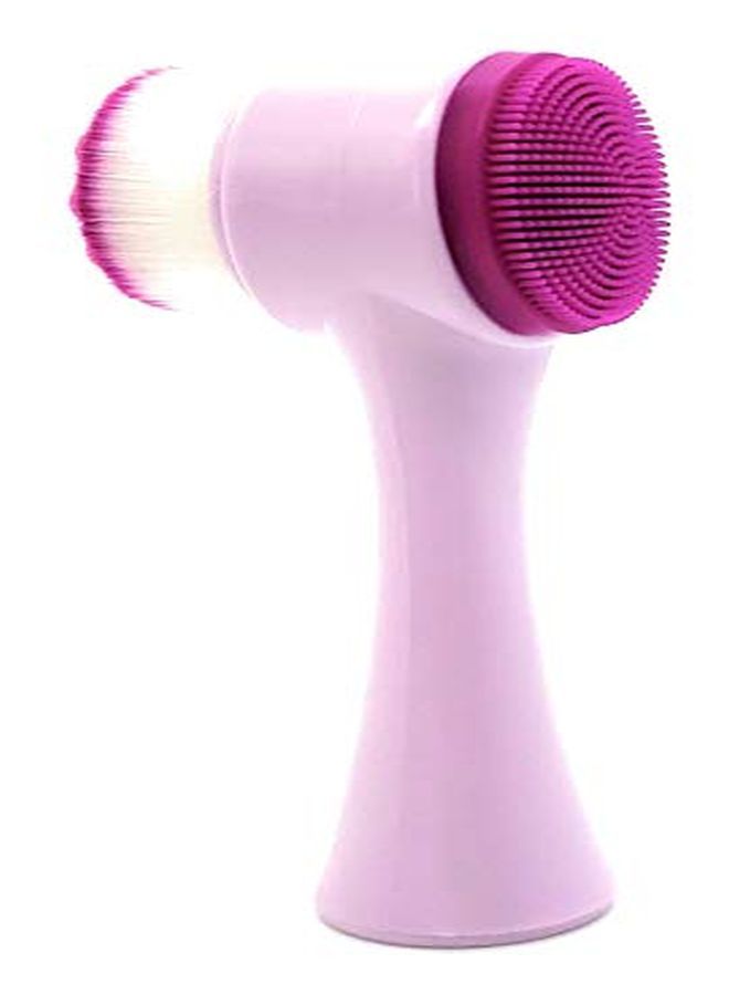 CALA Dual-Action Purple Facial Cleansing Brush - Image 3