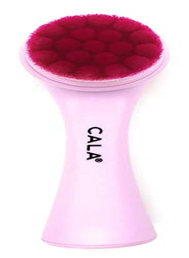CALA Dual-Action Purple Facial Cleansing Brush - Image 2