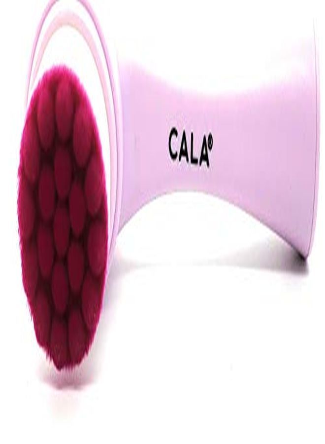 CALA Dual-Action Purple Facial Cleansing Brush - Image 4