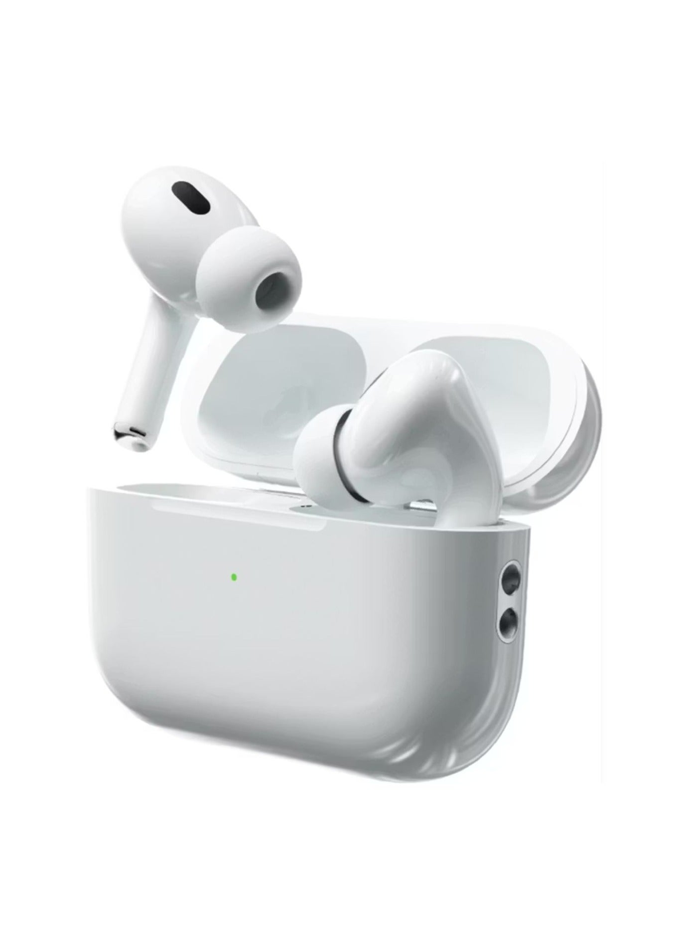 ENC Earbuds Pro II True Wireless with 4 Hours Working Time, Wireless Charging Compatibility, 10m Transmission Distance, 30 Hours Earbuds Standby Time - White