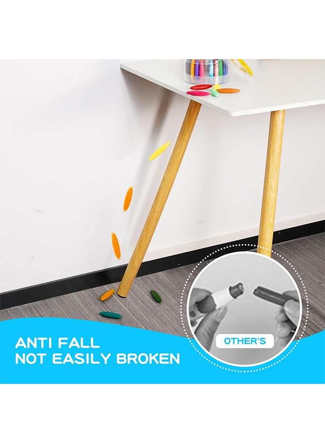 Quantum 36 PCS Peanut Crayons, Non Toxic Washable Crayons for Kids, Easy to Grip Peanut Shape Crayon with Box for Drawing Learning & Practice Festival Gift - Image 3