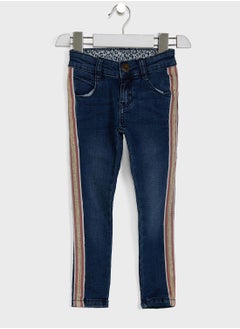 Kids Side Stripes Slim Fit Jeans
