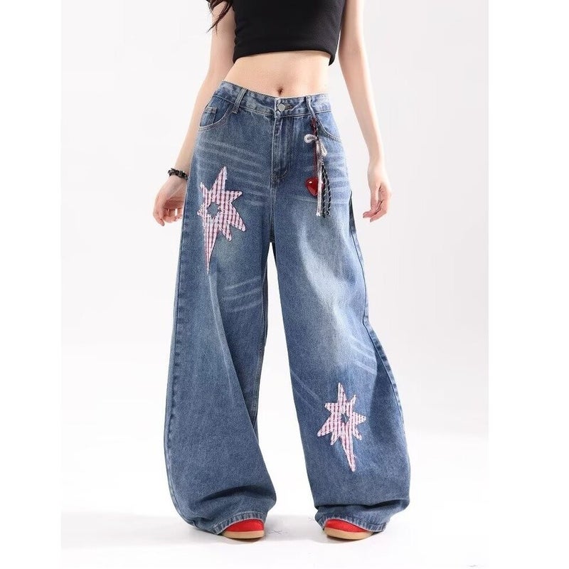 Unisex Casual Daily Denim Jeans - Image 2