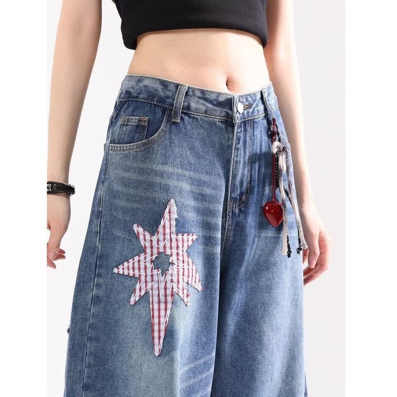 Unisex Casual Daily Denim Jeans - Image 4