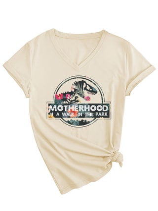 New MOTHERHOOD V-Neck Fashion Womens Tee 3812-sand color (color picture) - pzsku/Z152C6CC3BB1389E205F4Z/45/1746215483/5c170152-859b-44bb-8583-89035b5a1239