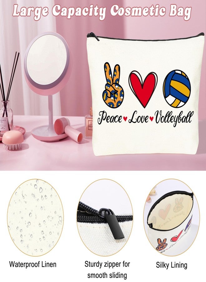 JMTMBR 24 PCS Volleyball Team Gift Set, In My Volleyball Era Canvas Tote Bags & Makeup Bags, Bulk Party Favors for Teen Girls, Players, Senior Night - Image 5