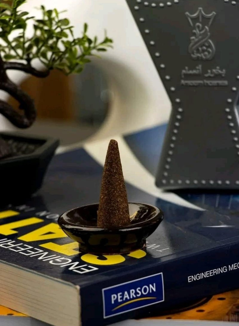 2 علبة من البخور الهرمي من أنسام - 15 مخروط داخل كل علبة (روح المسك ) - Image 3