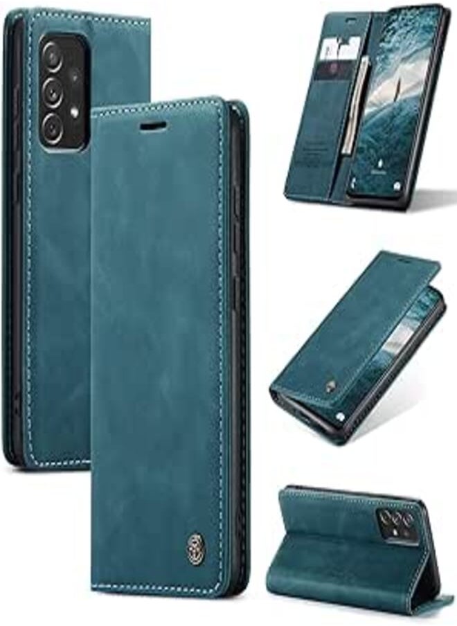 Compatible with samsung Galaxy A73 5G Case Multifunctional Horizontal Flip Leather Case, with Card Slot & Holder & Wallet for Samsung Galaxy A73 5G (green) - pzsku/Z152C856B863FD5DEC4D7Z/45/_/1716118293/c2029f16-0773-4e2b-a3f2-88e0ad6d19ce